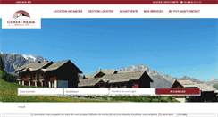 Desktop Screenshot of montagne-immobilier.com